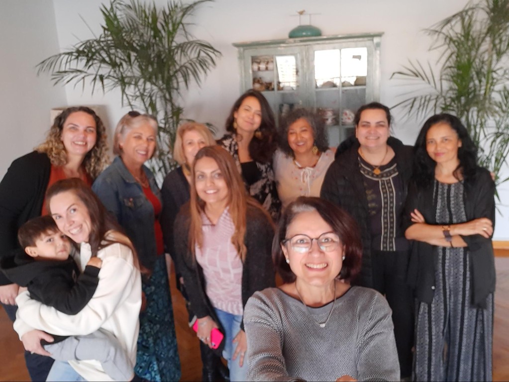 Participantes da roda de conversa promovida pelo Núcleo Cairo.