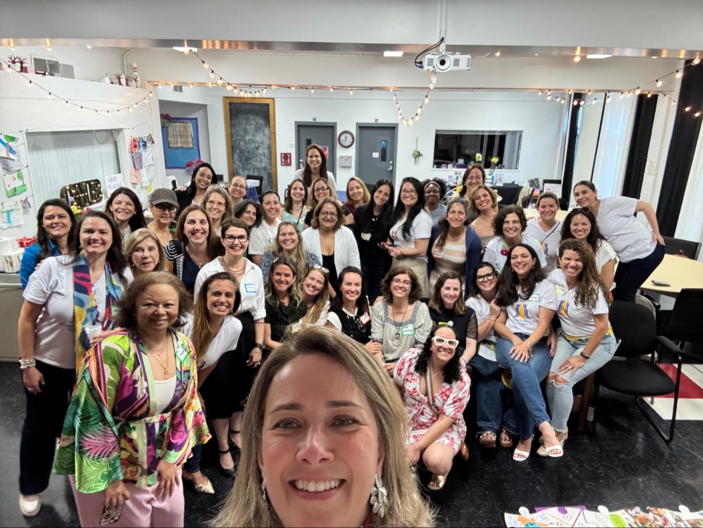 Participantes da palestra “A Mulher e seus Ciclos”.